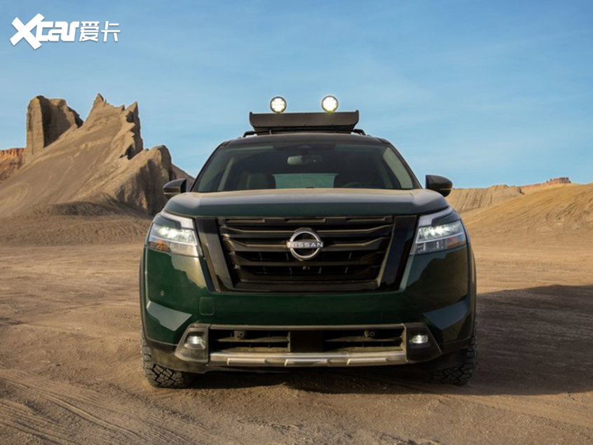 日产全新pathfinder官图 硬派越野suv